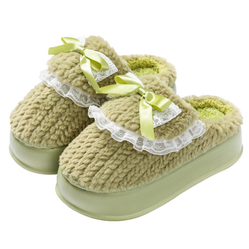 厚底棉拖鞋女款秋冬季2025新款室內家居保暖加絨毛毛增高防滑拖鞋 厚底棉拖鞋女款秋冬季2025新款室內家居保暖加絨毛毛增高防滑拖鞋