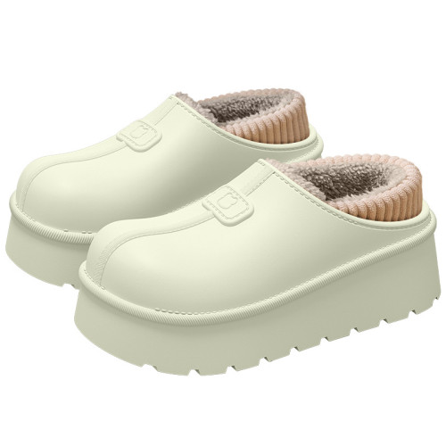 防滑棉拖鞋女款2025新款秋冬季加絨保暖厚底包跟棉拖女士外穿防水 防滑棉拖鞋女款2025新款秋冬季加絨保暖厚底包跟棉拖女士外穿防水