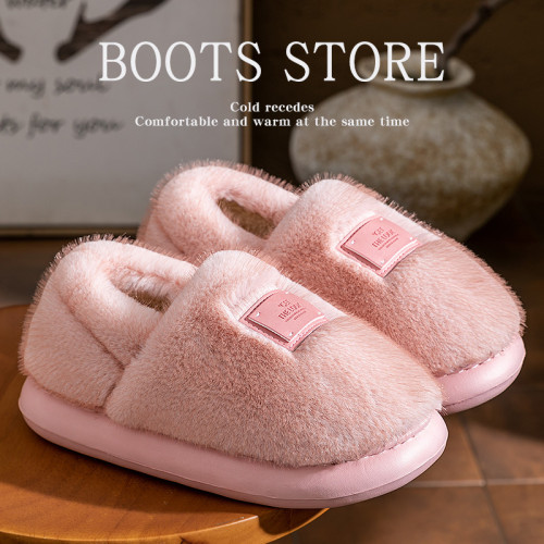 踩屎感棉拖鞋女款秋冬季2025新款家居室內厚底毛絨包跟月子棉鞋女 踩屎感棉拖鞋女款秋冬季2025新款家居室內厚底毛絨包跟月子棉鞋女