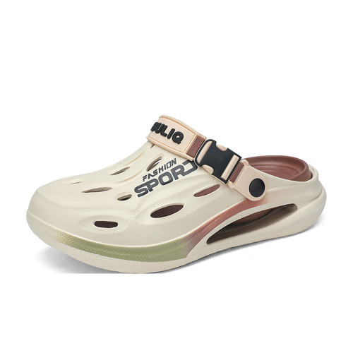 男士新戶外沙灘度假百搭厚底高彈EVA情侶大學室內防滑開車洞洞鞋 男士新戶外沙灘度假百搭厚底高彈EVA情侶大學室內防滑開車洞洞鞋