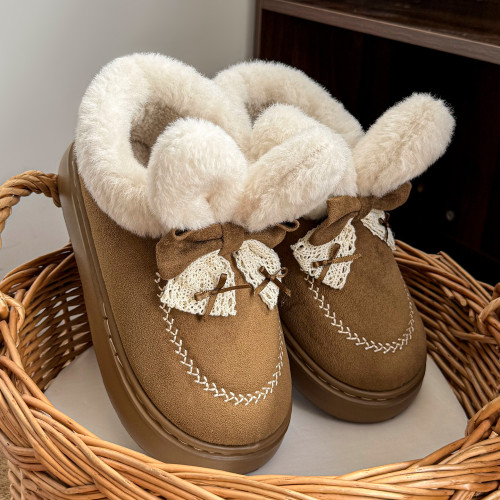 可愛卡通兔子高幫棉鞋女秋冬季毛絨棉鞋雪地靴厚底加絨毛絨棉鞋女 可愛卡通兔子高幫棉鞋女秋冬季毛絨棉鞋雪地靴厚底加絨毛絨棉鞋女