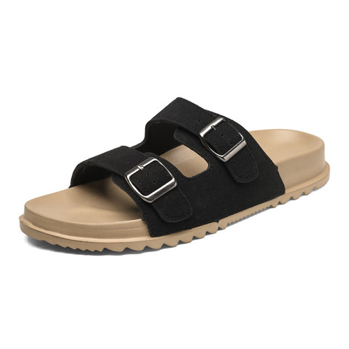 2025拖鞋女涼拖鞋slippers休閒沙灘雙釦軟木拖鞋 2025拖鞋女涼拖鞋slippers休閒沙灘雙釦軟木拖鞋