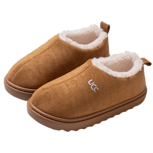 包跟棉拖鞋女冬季新款加絨保暖情侶家居防滑厚底踩屎感棉鞋男外穿 包跟棉拖鞋女冬季新款加絨保暖情侶家居防滑厚底踩屎感棉鞋男外穿