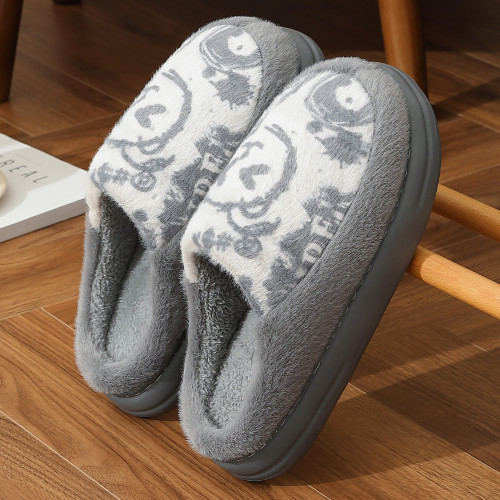 秋冬可愛小熊棉拖鞋男包頭居家加絨保暖耐磨防滑軟底棉拖男士 秋冬可愛小熊棉拖鞋男包頭居家加絨保暖耐磨防滑軟底棉拖男士