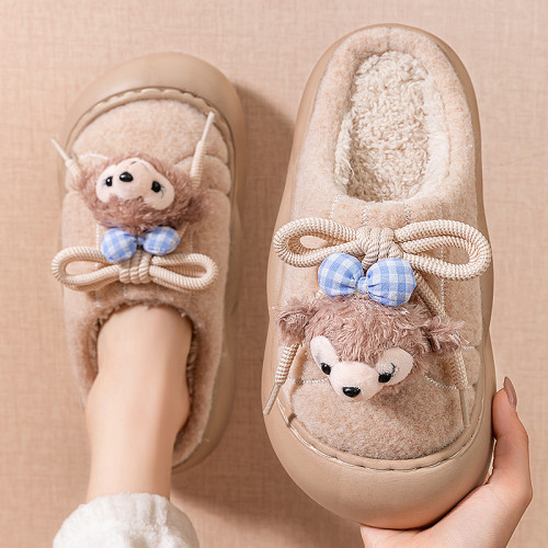 踩屎感棉拖鞋女秋冬季2025新款室內家居可愛保暖防滑毛毛絨拖鞋女 踩屎感棉拖鞋女秋冬季2025新款室內家居可愛保暖防滑毛毛絨拖鞋女