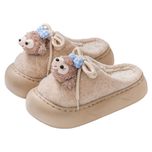 踩屎感棉拖鞋女秋冬季2025新款室內家居可愛保暖防滑毛毛絨拖鞋女 踩屎感棉拖鞋女秋冬季2025新款室內家居可愛保暖防滑毛毛絨拖鞋女