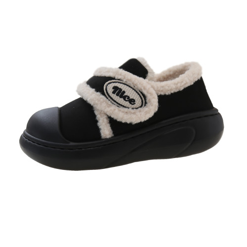 2025新款百搭棉鞋女冬季外穿加絨保暖家用魔術貼懶人包頭時尚棉鞋 2025新款百搭棉鞋女冬季外穿加絨保暖家用魔術貼懶人包頭時尚棉鞋