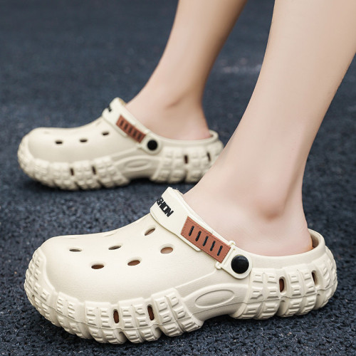 涼鞋夏季新款包頭男女EVA厚底涼鞋運動洞洞鞋沙灘鞋外穿夏季 涼鞋夏季新款包頭男女EVA厚底涼鞋運動洞洞鞋沙灘鞋外穿夏季