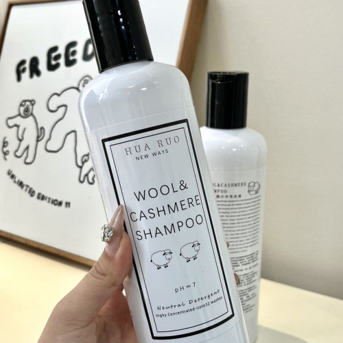 羊絨羊毛清洗劑真絲桑蠶絲縮水還原恢復毛呢清洗洗衣液大衣物專用