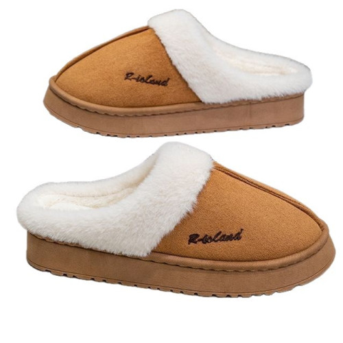 2025毛毛新款棉拖鞋男女時尚情侶厚底加絨保暖秋冬季地板棉拖 2025毛毛新款棉拖鞋男女時尚情侶厚底加絨保暖秋冬季地板棉拖