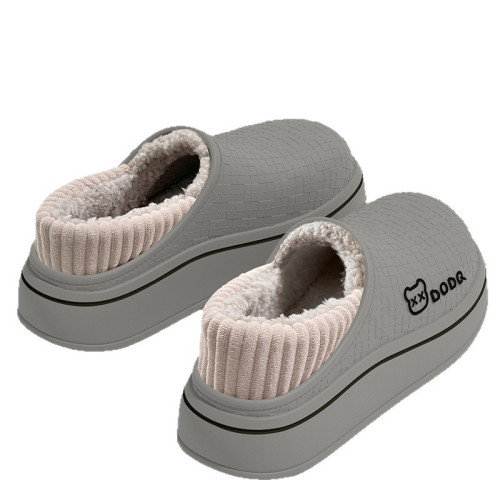 防水棉拖鞋男款2025秋冬季新款室內家居加絨保暖包跟外穿棉鞋男士 防水棉拖鞋男款2025秋冬季新款室內家居加絨保暖包跟外穿棉鞋男士