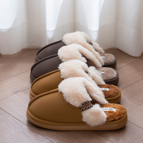 棉拖鞋女秋冬季室內保暖加絨不掉毛情侶居家防滑靜音棉拖鞋男冬天 棉拖鞋女秋冬季室內保暖加絨不掉毛情侶居家防滑靜音棉拖鞋男冬天