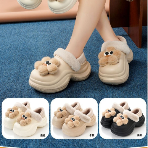 2025新款可愛卡通少女心防滑厚底加絨棉鞋戶外時尚保暖小個子增高 2025新款可愛卡通少女心防滑厚底加絨棉鞋戶外時尚保暖小個子增高