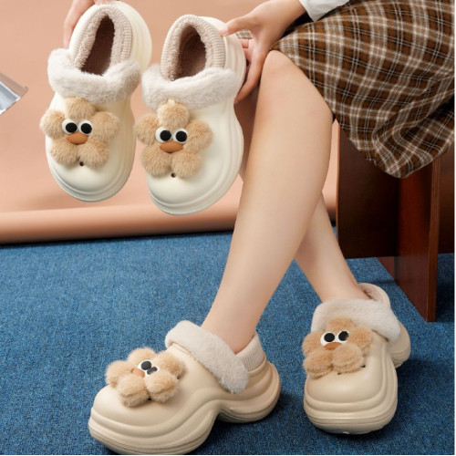 2025新款可愛卡通少女心防滑厚底加絨棉鞋戶外時尚保暖小個子增高 2025新款可愛卡通少女心防滑厚底加絨棉鞋戶外時尚保暖小個子增高