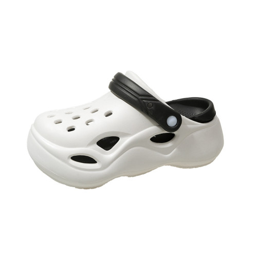 新款夏季eva女士洞洞鞋厚底柔軟舒適可diy家居戶外休閒涼拖鞋 新款夏季eva女士洞洞鞋厚底柔軟舒適可diy家居戶外休閒涼拖鞋