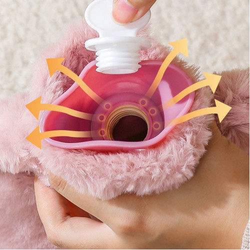 熱水袋新款注水暖水袋加厚暖手熱敷肚子可愛毛絨灌水學生熱水袋套 熱水袋新款注水暖水袋加厚暖手熱敷肚子可愛毛絨灌水學生熱水袋套