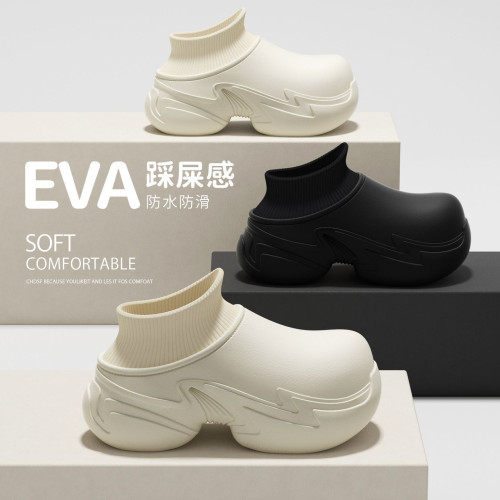 8.0cm厚底增高棉拖鞋女冬季家居室內加絨保暖包跟防水外穿棉鞋女 8.0cm厚底增高棉拖鞋女冬季家居室內加絨保暖包跟防水外穿棉鞋女