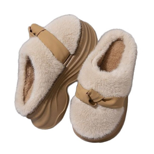 8.0cm增高厚底棉拖鞋女2025新款冬季外穿家居防滑保暖毛絨棉鞋女 8.0cm增高厚底棉拖鞋女2025新款冬季外穿家居防滑保暖毛絨棉鞋女