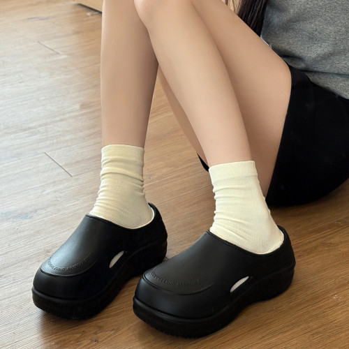 2025新款棉拖鞋冬季室內居家防滑廚師鞋棉增高松糕厚底女外穿月子 2025新款棉拖鞋冬季室內居家防滑廚師鞋棉增高松糕厚底女外穿月子