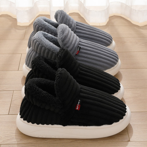 新款棉鞋女鞋雪地靴加絨加厚棉靴時尚百搭防寒保暖拖鞋棉靴棉拖鞋