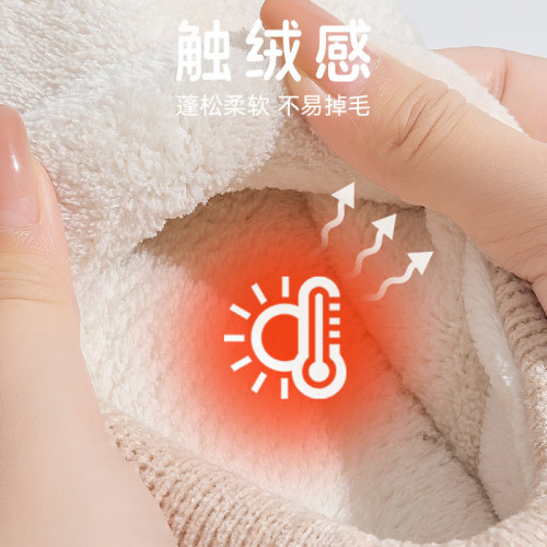 靜音防滑棉拖鞋女2025新款家居室內秋冬季保暖包跟毛毛絨棉鞋女款 靜音防滑棉拖鞋女2025新款家居室內秋冬季保暖包跟毛毛絨棉鞋女款