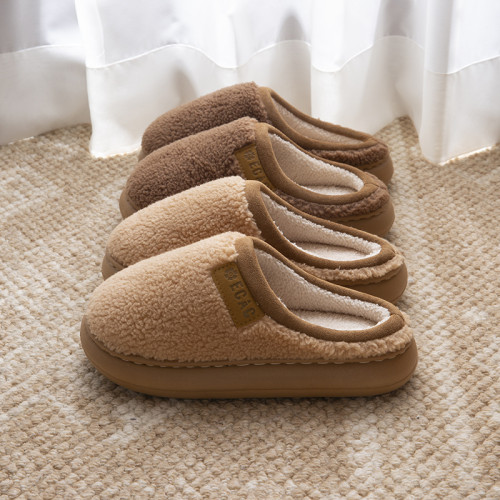 棉拖鞋女2025新款秋冬季家居室內加絨保暖情侶防滑厚底毛絨棉拖男 棉拖鞋女2025新款秋冬季家居室內加絨保暖情侶防滑厚底毛絨棉拖男