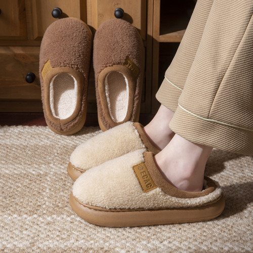 棉拖鞋女2025新款秋冬季家居室內加絨保暖情侶防滑厚底毛絨棉拖男 棉拖鞋女2025新款秋冬季家居室內加絨保暖情侶防滑厚底毛絨棉拖男