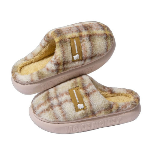 厚底棉拖鞋女2025新款秋冬季室內居家防滑保暖加絨情侶毛絨棉拖男 厚底棉拖鞋女2025新款秋冬季室內居家防滑保暖加絨情侶毛絨棉拖男