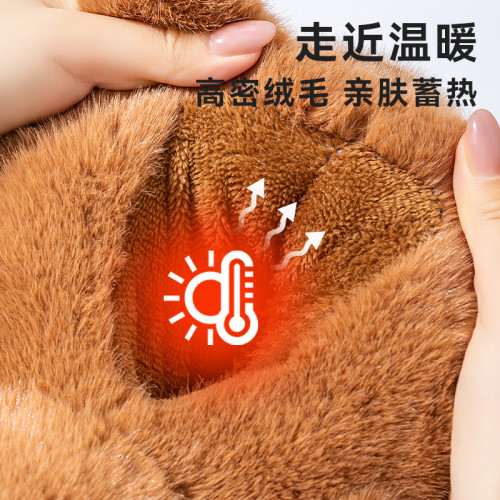 卡通棉拖鞋女款冬季2025新款室內家居厚底保暖毛毛加絨棉拖女包跟 卡通棉拖鞋女款冬季2025新款室內家居厚底保暖毛毛加絨棉拖女包跟