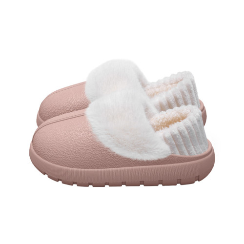 防水棉拖鞋女款2025新款冬季防滑保暖厚底包跟外穿毛絨可拆卸棉鞋 防水棉拖鞋女款2025新款冬季防滑保暖厚底包跟外穿毛絨可拆卸棉鞋