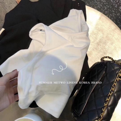 metwo無鋼圈一體式無痕運動背心純棉防震防走光瑜珈背心百搭外穿
