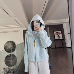 lulu fend瑜珈服衛衣外套女運動開衫寬松短款休閒即墨慵懶風上衣