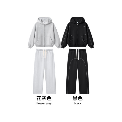 RS男裝|Boxy衛衣套裝哈蘇線拉鍊開衫衛衣衛褲美式抓絨套裝 RS男裝|Boxy衛衣套裝哈蘇線拉鍊開衫衛衣衛褲美式抓絨套裝