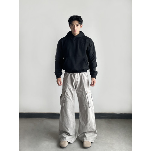 DAY NY閃電紋刺綉短款連帽衛衣男女boxy正肩美式痞帥帽衫外套情侶 DAY NY閃電紋刺綉短款連帽衛衣男女boxy正肩美式痞帥帽衫外套情侶