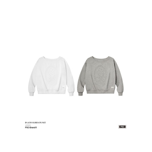 PSO Brand 女裝一字肩長袖露肩設計感上衣女灰色衛衣外套潮牌秋冬 PSO Brand 女裝一字肩長袖露肩設計感上衣女灰色衛衣外套潮牌秋冬