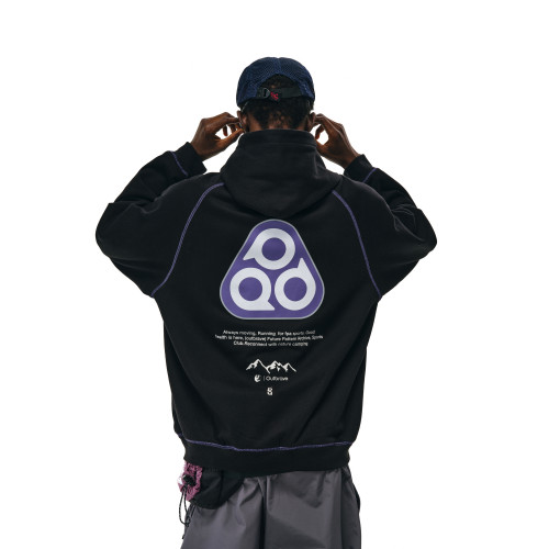 FPA恒溫暖皮哈蘇線連帽衛衣 國潮牌潮流寬鬆秋季高級重磅情侶帽衫