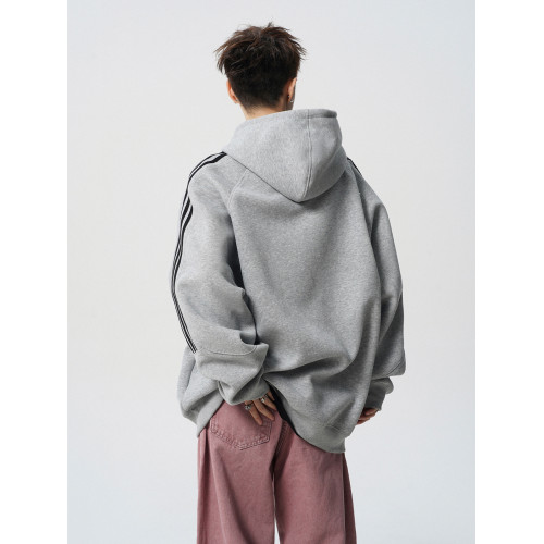 重磅字母刺綉連帽衛衣男秋街頭復古潮牌情侶外套美式休閒運動帽衫 重磅字母刺綉連帽衛衣男秋街頭復古潮牌情侶外套美式休閒運動帽衫