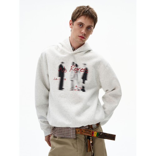 MADWITCH美式幻影人像印花連帽衛衣男女寬松休閒復古街頭情侶帽衫 MADWITCH美式幻影人像印花連帽衛衣男女寬松休閒復古街頭情侶帽衫