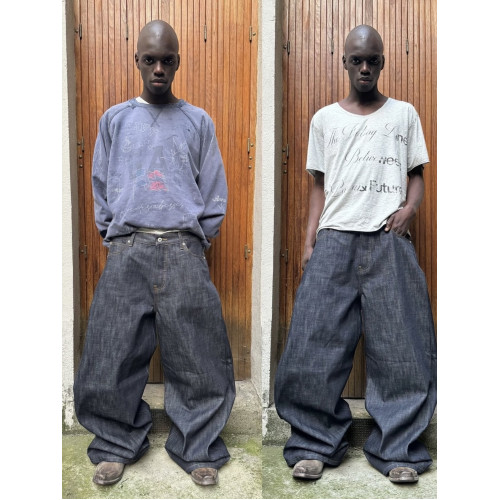 No faith studios Vintage GAP低板 水洗做舊塗鴉印花圓領衛衣 No faith studios Vintage GAP低板 水洗做舊塗鴉印花圓領衛衣