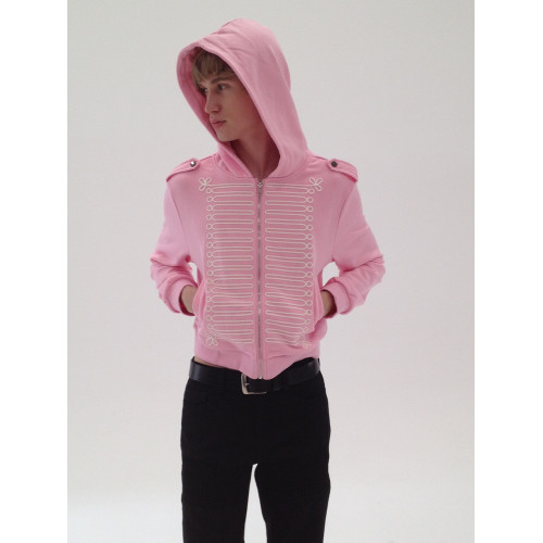 CHAI (拆)25AW 繩綉肩章圖騰宮廷情侶雙色復古純棉拉鍊帽衫衛衣 CHAI (拆)25AW 繩綉肩章圖騰宮廷情侶雙色復古純棉拉鍊帽衫衛衣