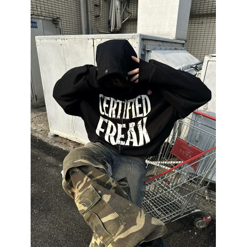 Grailz聯名Zico潮牌帽簷星星英文印花愛心boxy連帽衫拉鍊衛衣外套 Grailz聯名Zico潮牌帽簷星星英文印花愛心boxy連帽衫拉鍊衛衣外套