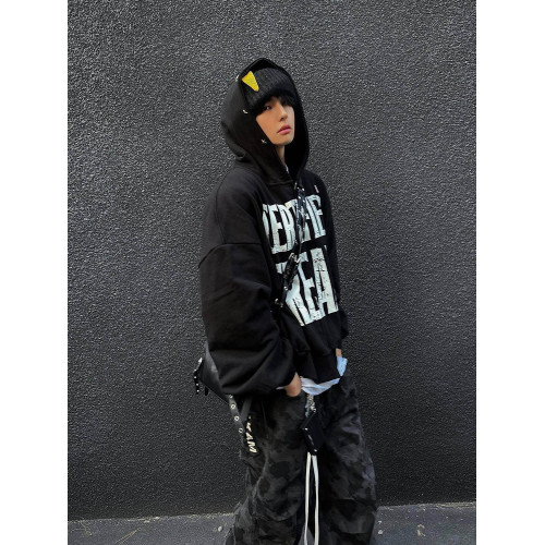 Grailz聯名Zico潮牌帽簷星星英文印花愛心boxy連帽衫拉鍊衛衣外套 Grailz聯名Zico潮牌帽簷星星英文印花愛心boxy連帽衫拉鍊衛衣外套