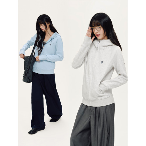 PSO Brand女裝抓絨連帽修身長袖美式衛衣秋冬季開衫運動拉鍊外套 PSO Brand女裝抓絨連帽修身長袖美式衛衣秋冬季開衫運動拉鍊外套