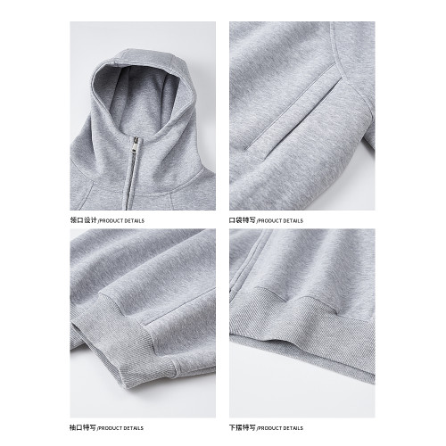 悟空有貨重磅設計感解搆拼接開衫連帽衛衣男潮牌寬松休閒百搭外套 悟空有貨重磅設計感解搆拼接開衫連帽衛衣男潮牌寬松休閒百搭外套