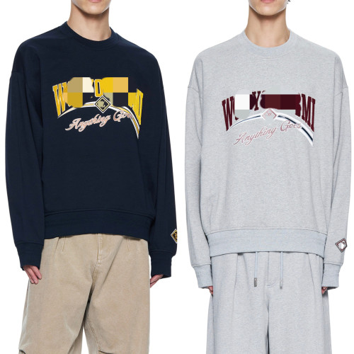 原創25SS秋冬新款立體絨字母刺綉印花套頭寬松圓領衛衣男 原創25SS秋冬新款立體絨字母刺綉印花套頭寬松圓領衛衣男