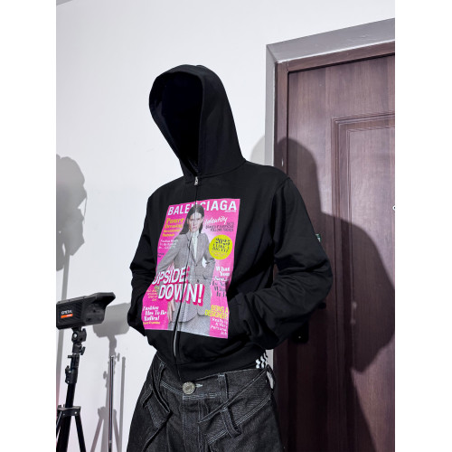 *RYE CHASIN致敬Demna設計師BLC*G拒絕信作品集雜志修身連帽衛衣 *RYE CHASIN致敬Demna設計師BLC*G拒絕信作品集雜志修身連帽衛衣