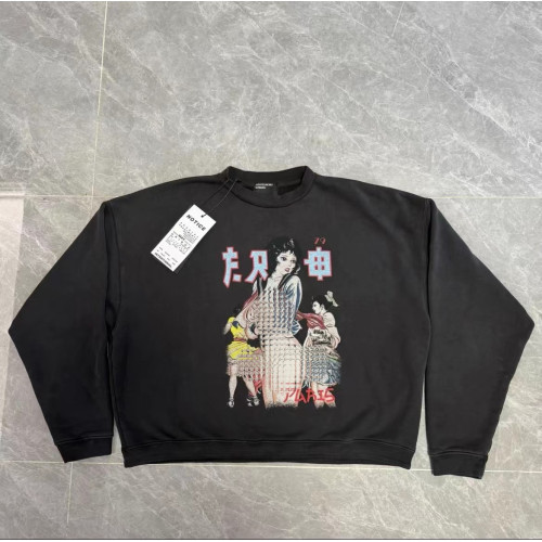 【奇跡補貨】ERD23FW憂鬱的富二代禁忌少女壞女孩圓領水洗衛衣 【奇跡補貨】ERD23FW憂鬱的富二代禁忌少女壞女孩圓領水洗衛衣