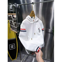 輕奢時尚2025個性新款秋冬潮男連帽衛衣高級刺綉帥氣百搭顯瘦上衣