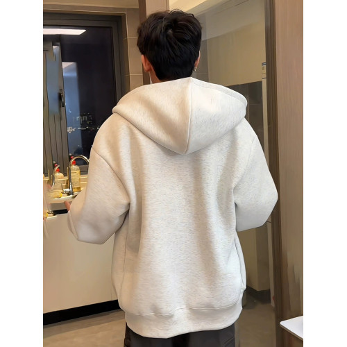 600g重磅開衫衛衣男款秋季ootd穿搭正肩連帽衫美式高級感硬挺外套 600g重磅開衫衛衣男款秋季ootd穿搭正肩連帽衫美式高級感硬挺外套