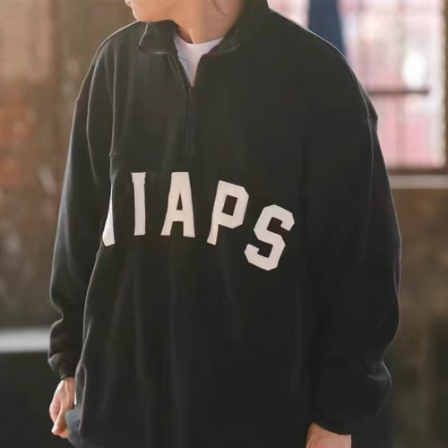 WTAPS PLAYER 02/JACKET.POLY 立領半拉鍊搖粒絨套頭衛衣夾克秋冬 WTAPS PLAYER 02/JACKET.POLY 立領半拉鍊搖粒絨套頭衛衣夾克秋冬